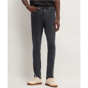 Everlane The Skinny 4 Way Stretch Organic Jean Washed Black Mens Size 29x30 NWT
